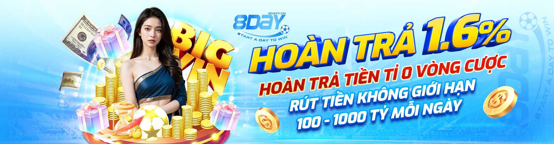 8day hoàn trả cao